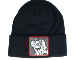 Cuff Beanies-Capslab Kids Looney Tunes Taz Cuff - Brown