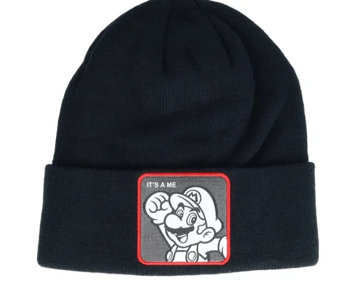 Cuff Beanies-Capslab Kids Looney Tunes Taz Cuff - Brown