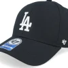 Adjustable-47 Brand Kids Los Angeles Dodgers Raised Basic Mvp Black Adjustable -