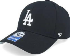 Adjustable-47 Brand Kids Los Angeles Dodgers Raised Basic Mvp Black Adjustable -