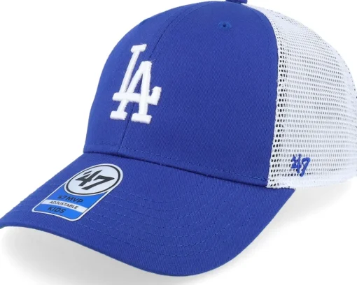 Online 47 Brand Kids Los Angeles Dodgers Branson Mvp Royal Trucker -
