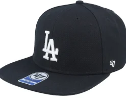 Snapback | Kids-47 Brand Kids Los Angeles Dodgers Lil Shot Captain Black Snapback -