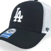 Trucker-47 Brand Kids Los Angeles Dodgers Branson Mvp Black/White Trucker -