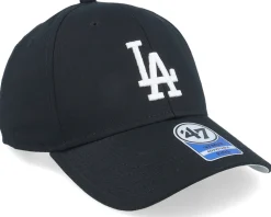 Adjustable-47 Brand Kids Los Angeles Dodgers Raised Basic Mvp Black Adjustable -