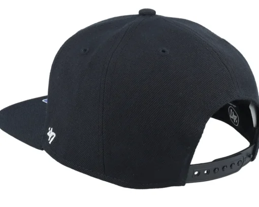 Snapback | Kids-47 Brand Kids Los Angeles Dodgers Lil Shot Captain Black Snapback -