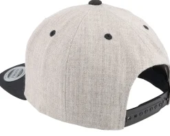 Snapback | Kids-Kiddo Cap Kids Majestic Lion Heather Grey/Black Snapback -