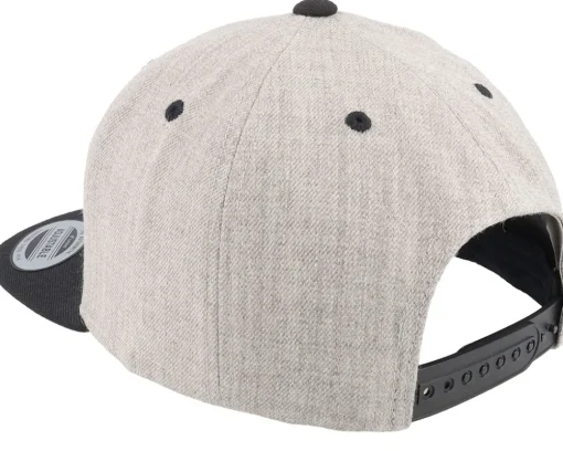Snapback | Kids-Kiddo Cap Kids Majestic Lion Heather Grey/Black Snapback -