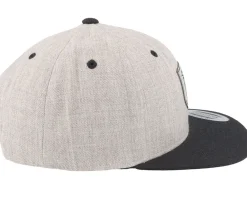 Snapback | Kids-Kiddo Cap Kids Majestic Lion Heather Grey/Black Snapback -