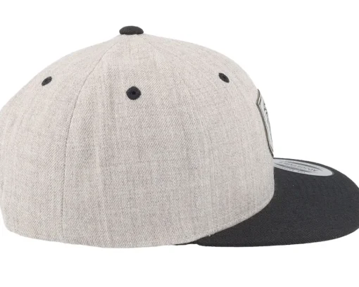 Snapback | Kids-Kiddo Cap Kids Majestic Lion Heather Grey/Black Snapback -