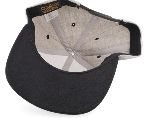 Snapback | Kids-Kiddo Cap Kids Majestic Lion Heather Grey/Black Snapback -