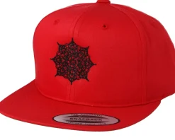 Clearance Kiddo Cap Kids Mandala Red Snapback -