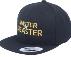 Kids-Kiddo Cap Kids Master Of Disaster Black Snapback -