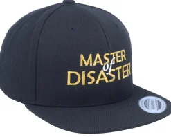 Kids-Kiddo Cap Kids Master Of Disaster Black Snapback -
