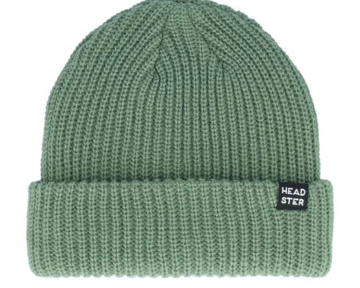 Kids-Headster Kids Minimal Beanie Hedge Cuff - Green