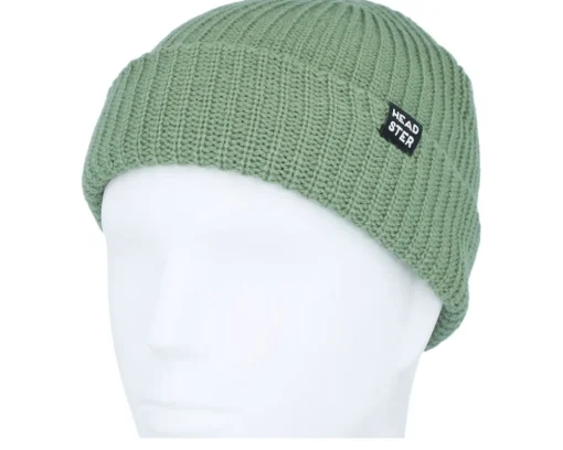 Kids-Headster Kids Minimal Beanie Hedge Cuff - Green