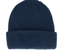 New Headster Kids Minimal Beanie True Indigo Cuff -