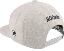Fashion Moomin Kids Alphabet - H Heather Snapback - Grey