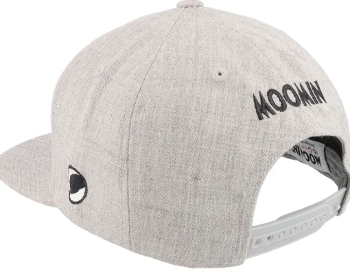 Fashion Moomin Kids Alphabet - H Heather Snapback - Grey