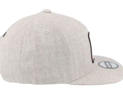 Fashion Moomin Kids Alphabet - H Heather Snapback - Grey