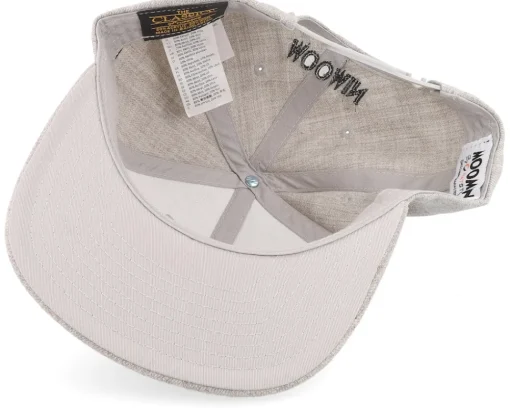 Fashion Moomin Kids Alphabet - H Heather Snapback - Grey