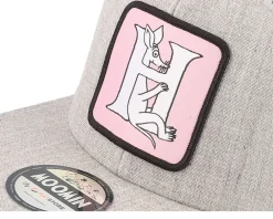 Fashion Moomin Kids Alphabet - H Heather Snapback - Grey