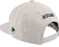 Discount Moomin Kids Alphabet - I Heather Snapback - Grey
