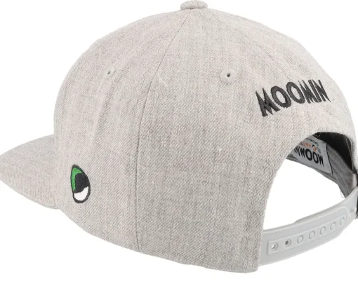 Discount Moomin Kids Alphabet - I Heather Snapback - Grey