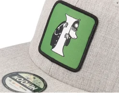 Discount Moomin Kids Alphabet - I Heather Snapback - Grey