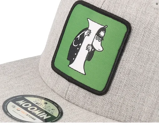 Discount Moomin Kids Alphabet - I Heather Snapback - Grey
