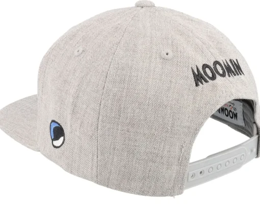 Discount Moomin Kids Alphabet - O Heather Snapback - Grey