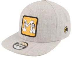 Discount Moomin Kids Alphabet - O Heather Snapback - Grey