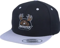 Snapback | Kids-Hunter Kids Moose Black/Grey Snapback -
