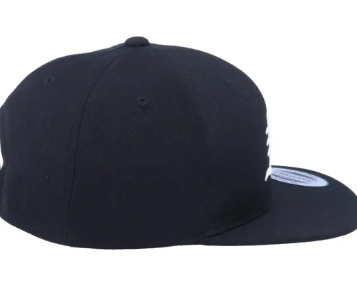 New Kiddo Cap Kids N Letter 3D Black Snapback -