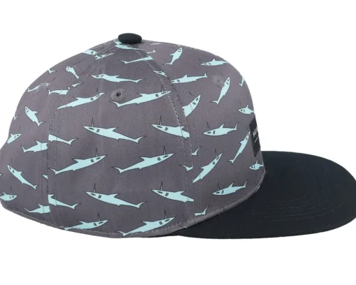 Outlet Headster Kids Narwhal Deep Charcoal Snapback - Grey