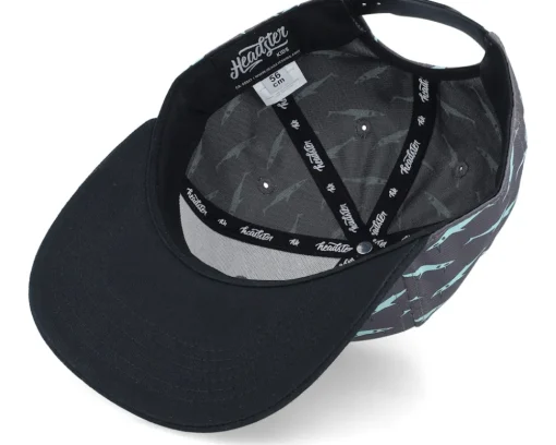 Outlet Headster Kids Narwhal Deep Charcoal Snapback - Grey