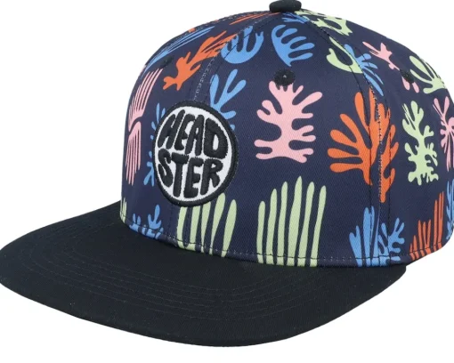 Outlet Headster Kids Narwhal Deep Charcoal Snapback - Grey