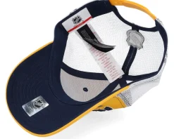 Outlet Outerstuff Kids Nashville Predators Lockup Mesh Gold/White Trucker - Yellow