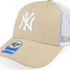 Discount 47 Brand Kids New York Yankees Branson Mvp Khaki/White Trucker -