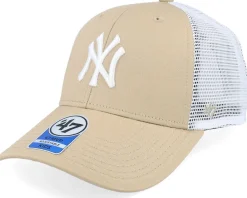 Discount 47 Brand Kids New York Yankees Branson Mvp Khaki/White Trucker -