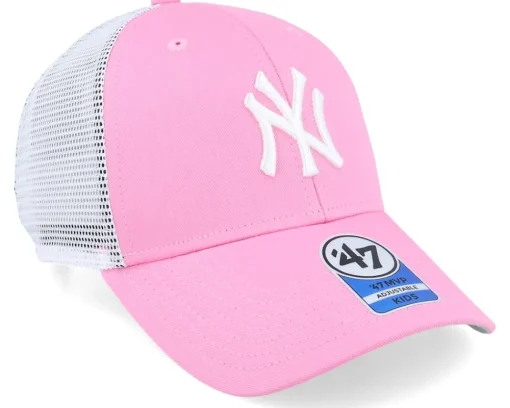 Trucker | Kids-47 Brand Kids New York Yankees Branson Mvp Rose/White Trucker -