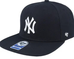 Snapback | Kids-47 Brand Kids New York Yankees Lil Shot Captain Black Snapback -