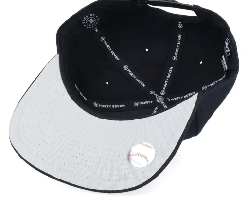 Snapback | Kids-47 Brand Kids New York Yankees Lil Shot Captain Black Snapback -