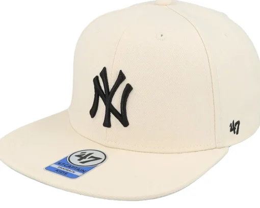 Hot 47 Brand Kids New York Yankees MLB Shot 47 Tain Natural Snapback -