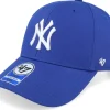 Sale 47 Brand Kids New York Yankees Raised Basic Mvp Royal Adjustable -
