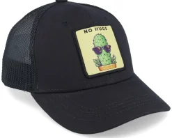 Outlet Kiddo Cap Kids No Hugs Cactus Dark Trucker - Black
