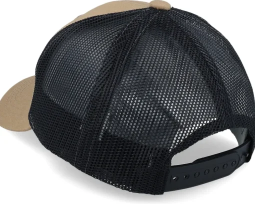 Online Kiddo Cap Kids No Hugs Cactus Dark Caramel/Black Trucker - Beige