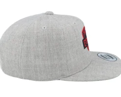 Kids-Kiddo Cap Kids Ny Red Force Heather Grey Snapback -