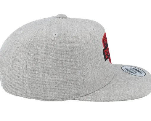 Kids-Kiddo Cap Kids Ny Red Force Heather Grey Snapback -