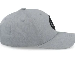New Kiddo Cap Kids O Letter 3d Heather Adjustable - Grey