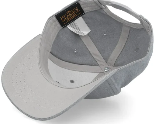 New Kiddo Cap Kids O Letter 3d Heather Adjustable - Grey